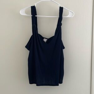 H&M Dark Blue Tank Top. Size: XL
